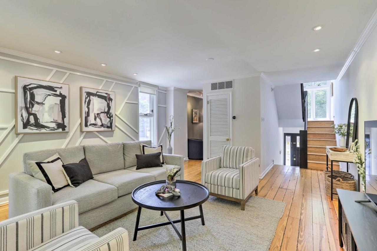 Philly Townhome With Private Patio And City Views Philadelphia Bagian luar foto