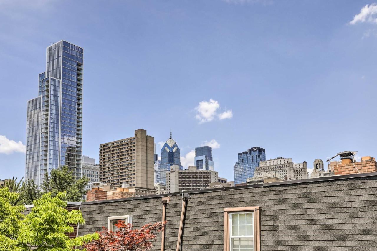 Philly Townhome With Private Patio And City Views Philadelphia Bagian luar foto